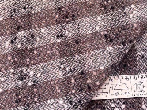 Вовна пальтова коричнева, відріз 1,60 × 0,90 м, A0003