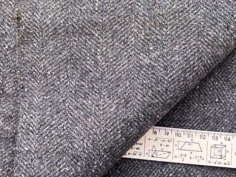 Вовна + бавовна пальтова сіра, відріз 1,50 × 3,00 м, A0021