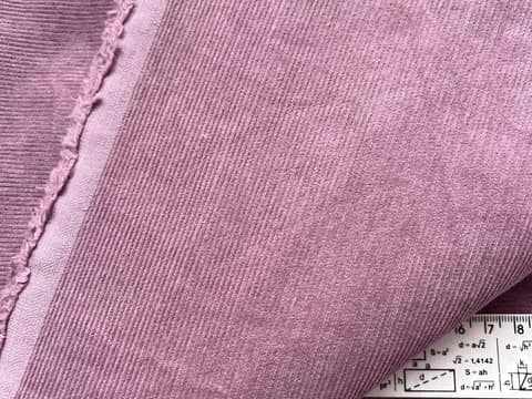 Бавовна вельвет рожева, відріз 1,45 × 2,50 м, A0030