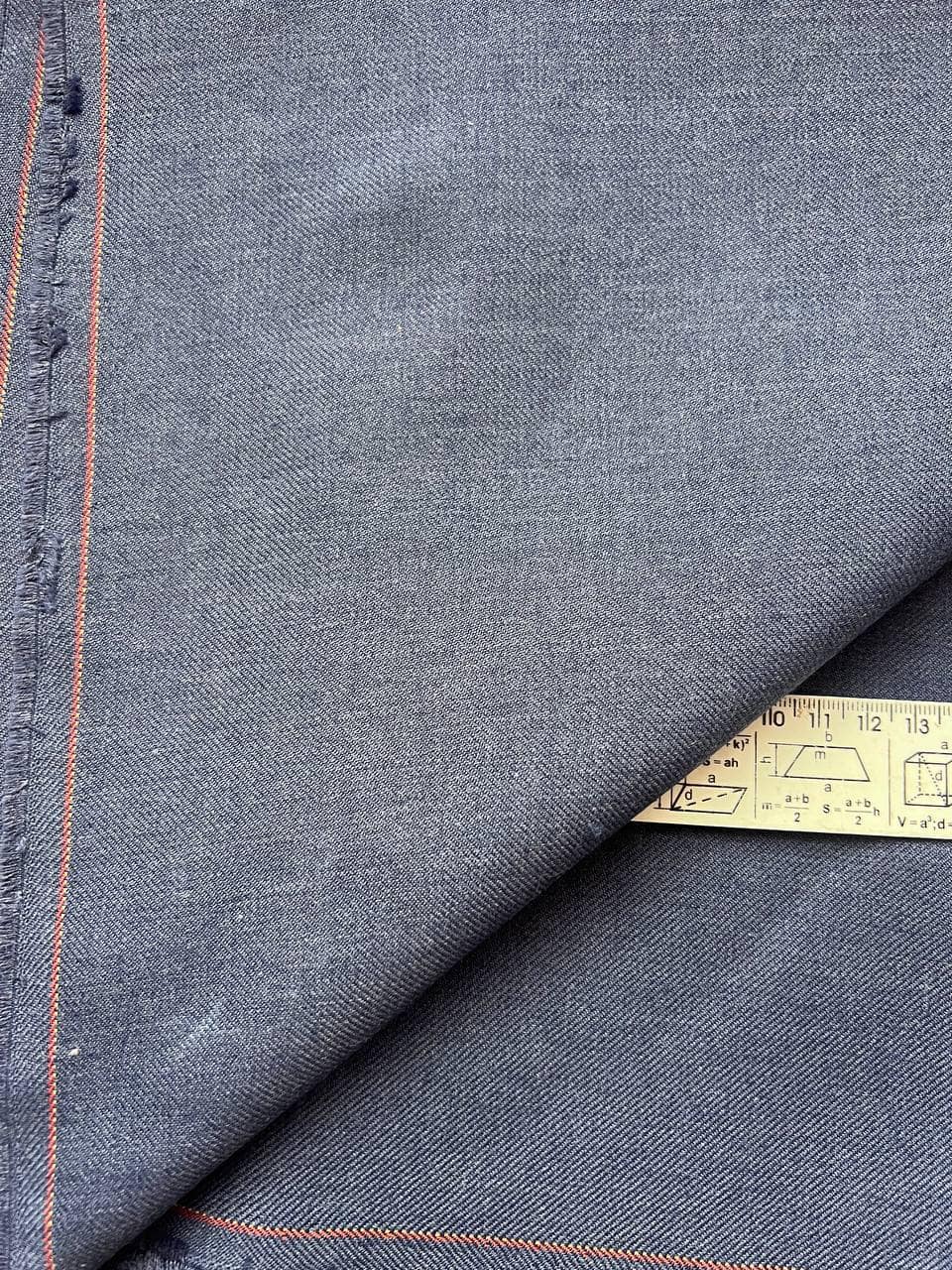 Cotton blend suiting, grey, piece 1.55 × 1.90 m, A0052